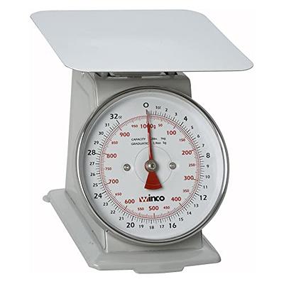 Escali Scale Mercado Series with Dial and Stainless Steel Bowl 11 Lb.  Capacity