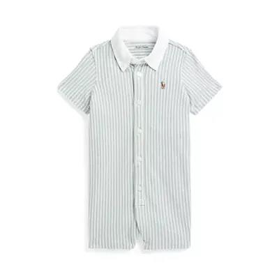 Ralph Lauren Childrenswear Boys 2-7 Cotton Mesh Polo Shirt, Black, 3