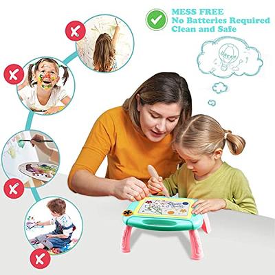 Kids Magnetic Doodle Drawing Board Table Erasable Sketch Board