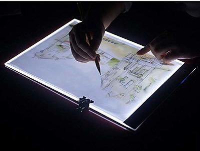  Portable A4 Led Bright Light Pad, Ultra-Thin & Adjustable  Luminosity Light Board, USB Powered White Light Box For Tracing, Weeding  Vinyl, Weeding Tool, Diamond Painting, Sketching