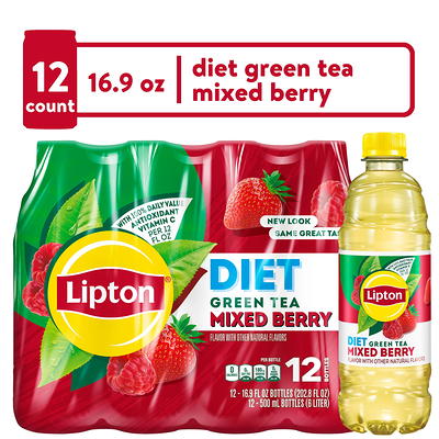 Lipton Iced Tea And Lemonade Half & Half, 16.9 Fl Oz, 12 Count, Size: 202.8 fl oz