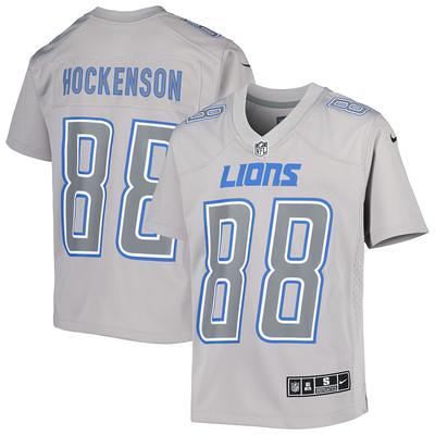 Mens NFL Team Apparel Detroit Lions AIDEN HUTCHINSON Football Jersey Shirt  ROYAL