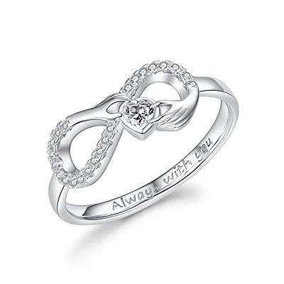 Infinity Solitaire Ring | Timeless Solitaire Ring For Her | CaratLane