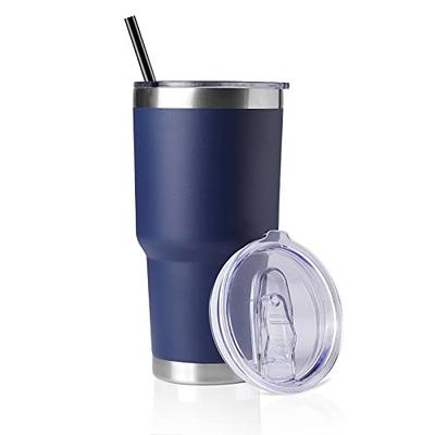 Kids' 12oz Leak Proof Stainless Steel Portable Straw Tumbler Blue -  Pillowfort™ : Target