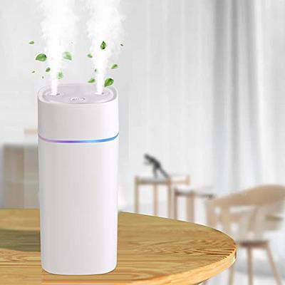 Small Humidifier, Double Spray Humidifiers for Bedroom, 600ml Mini  Humidifier for Plant, Desk Personal Humidifiers for Indoor Office Car,  Double Jet Portable Humidifier for Double Nourishment White - Yahoo Shopping