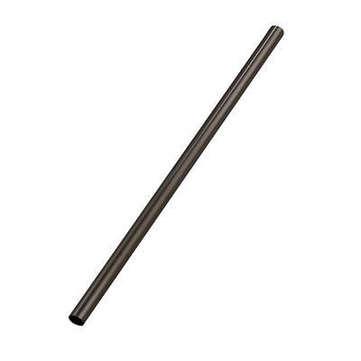 Acopa 8 1/2 Copper Stainless Steel Reusable Bent Straw - 12/Pack