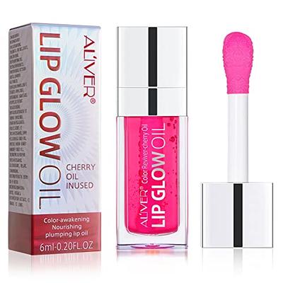 Lip Gloss Pigment Set Hydrating Lip Glow Oil Moisturizing Lip Oil Gloss  Transparent Toot Lip Oil Tinted Non Sticky Nourishing Long Lasting  Repairing