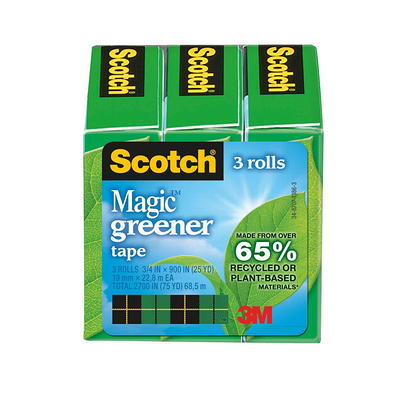 Scotch Magic Tape, Invisible, 6 Tape Rolls - Yahoo Shopping