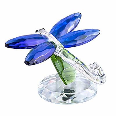 H&D HYALINE & DORA Crystal Glass Animals Figurine, Blue Standing  Dragonfly,Gift Boxed - Yahoo Shopping