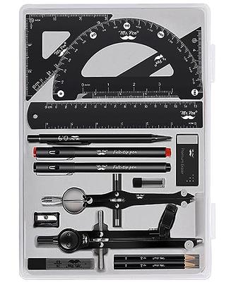 Mr. Pen- Professional Metal Compass with Wheel, Lock and Extension Bar for  Geometry, Drafting, Math, Drawing, Compass for Geometry, Tool for Drawing  Circles, Drawing Compass, Compass Drawing Tool