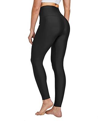 FitsT4 Women's Swimming Leggings High Waisted Swim Pants Full Length Swimming  Tights Sun Protective Black 2XL - Yahoo Shopping