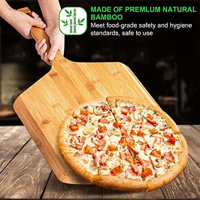 Sliding Pizza Peel - Pala Pizza Scorrevole | The Pizza Peel That Transfers  Pizza Perfectly | Pizza Paddle with Handle | Non-Stick Pizza Spatula Paddle