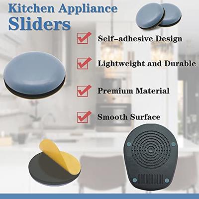 Self Adhesive Kitchen Appliance Sliders (DIY) - Easy Moving Pads Compa