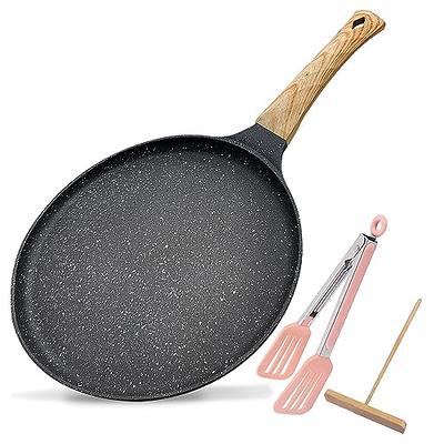 Crepe Pan, Nonstick Dosa Pan for Stovetops, Tortilla Pan for Cooktop