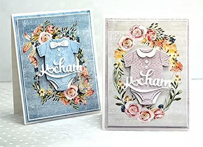 Qoiseys Baby Clothes Metal Die Cuts for Card Making,Cutting Dies