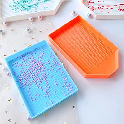6 Pcs Diamond Painting Trays Large and Small,Plastic Bead Sorting Tray,Big  Diamond Art Trays Kit Tools, Storage Containers Tray for Rhinestone and  Accessories - Yahoo Shopping