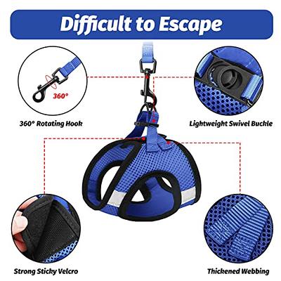 Cat Harness and Leash Set for Walking Escape Proof with ID tag Pocket –  BARKBAY PET