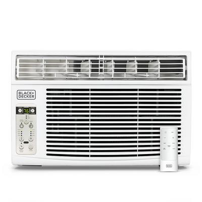 BLACK+DECKER 5,000 BTU 115 -Volts Window Air Conditioner Cools 150 Sq. Ft.  in White BD05MWT6 - The Home Depot