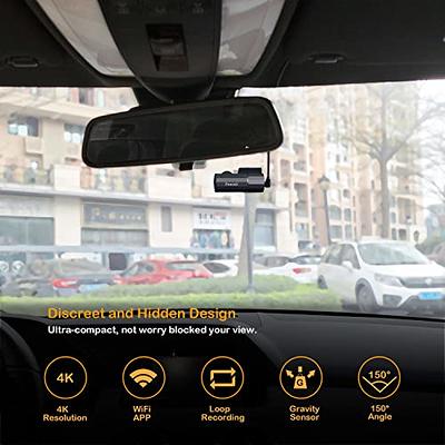 Dash Cam for Cars Car Camera Dash Cam 4K WIFI Camera for Car Front and Rear  Dash Camera Wifi Dashcam Vehicle Black Box