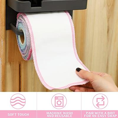  ZeroWastely Reusable Paper Towels - Value Pack of 24 Paperless  Towels! 100% Cotton, Super Soft, Absorbent, Washable and Made to Last Cut  Back Waste Less with Our Cloth : Health & Household
