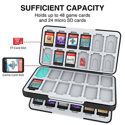  HEIYING Memory Card Case for Nintendo Switch Games Cards or SD  Cards,Switch Game Case Holder for 20 SD Cards/Switch Game Cards & 20 Micro  SD Cards. : Video Games