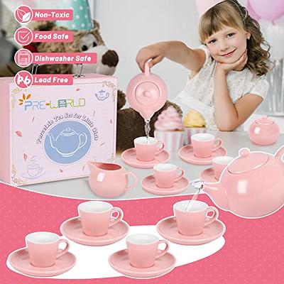 Tiny Party Cups and Saucers for kids