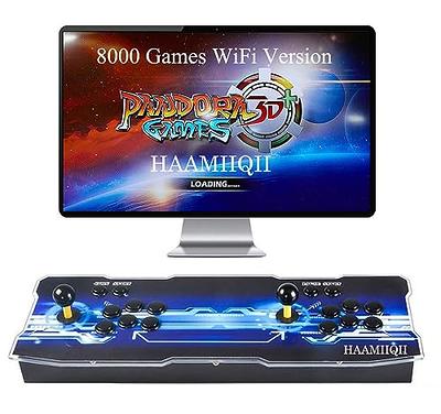 HAAMIIQII Pandora Box 3D Arcade Game Console, 8000 Games in 1, WiFi  Version, 1280x720 Full HD Video, Search/Save/Hide/Pause/Load/Add Games,  Favorite List, Up to 4 Players Online, HDMI VGA USB Output - Yahoo