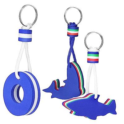 4PCS Keychain Floating Key Chain Bass Boat Accessories Floating