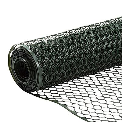 GENNIZZ Upgraded 15.7IN x 16.4FT Plastic Chicken Wire Mesh,Poultry Animal  Barrier Fence,Construction Barrier Netting,Garden Netting,Black Plastic  Fence Wire for Garden Farm - Yahoo Shopping