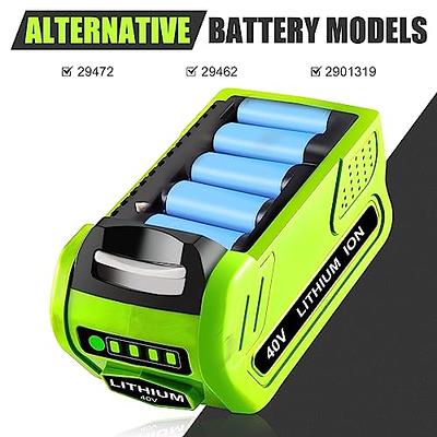 6000mAh 40 Volt Max Lithium Battery Replacement for Black and