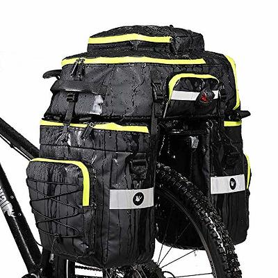 Rhinowalk Bike Bag Bike Pannier Bag Set, for Bicycle Cargo Rack Saddle Bag  Shoulder Bag Laptop Pannier Rack Bicycle Bag Professional Cycling  Accessories 3 in 1-Green - Yahoo Shopping