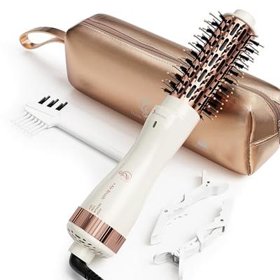  Hair Dryer Brush & 5 in 1 Air Styler, High-Speed Negative  Ionic Hair Dryer Fast Drying, Multi Hair Styler with Automatic Air Curling  Iron, Volumizer, Straightener, with Carrying Case (Rose