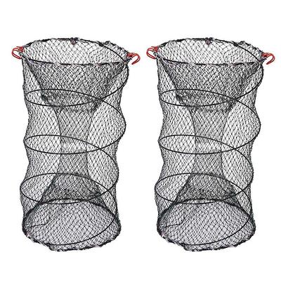 Fishing Bait Trap Crab Net Crawdad Shrimp Cast Dip Cage Fish