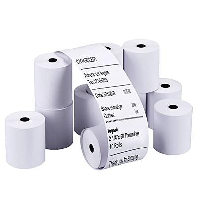 Pen + Gear 2 1/4X50' Thermal Paper Rolls ,12 Rolls