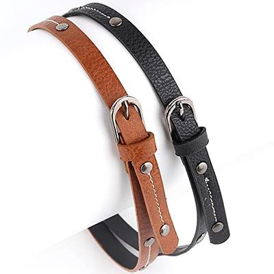 Panitay 3 Pcs Cowboy Accessories for Men Including Western Buckle