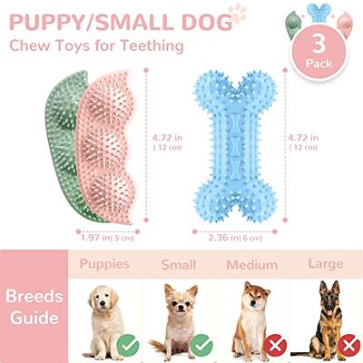 HRTTSY 3 Pack Puppy Chew Toys for Teething Small Dogs Cute Funny Bone Pea  Pod Dog Toys Soft Rubber Puppy Teething Toys Outdoor Indoor Interactive  Doggie Toy Set - Yahoo Shopping