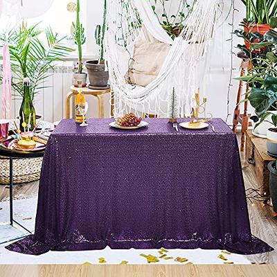 Eternal Beauty 9ft Sequin Table Skirt for Cake Table, Table