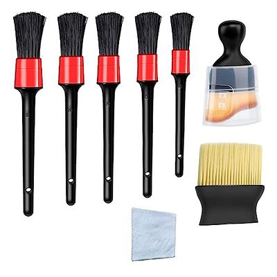 Car Wash Brush Kit Interior Car Cleaning Kit 7pcs Car Detailing