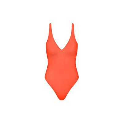 Swim 365 Women's Plus Size One-Piece Tank Swimsuit With Adjustable Straps -  34, Purple