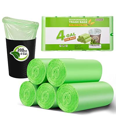 KAMMAK 13 Gallon Trash Bag Tall kitchen Drawstring garbage bags, Unscented,  120 count - Yahoo Shopping