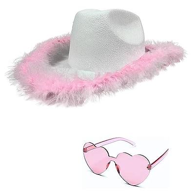 15 Pcs Pink Cowgirl Hat with Sequin Stars Cow Print Bachelorette Bandana  Pink Heart Shape Sunglasses Halloween Cowgirl Costume Accessories for Women  Girl Western Dress Up - Yahoo Shopping