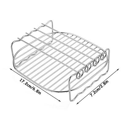 Stainless Steel Air Fryer Rack Air Fryer Accessories Multipurpose