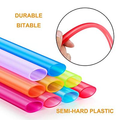 Glass straws - straight thick straw, 24pk