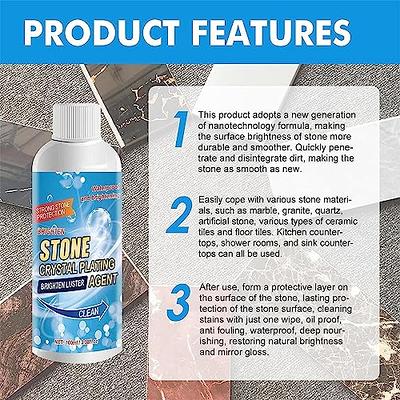 Black Diamond Stoneworks Stone & Tile Intensive Cleaner: Concentrated Deep  Cleaner, Marble, Limestone, Travertine, Granite, Slate, Ceramic & Porcelain