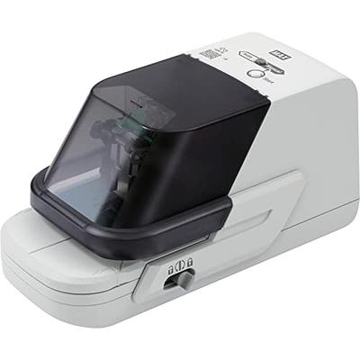 Max Flat-Clinch Black Standard Stapler with 30 Sheet Capacity (HD-50DFBK)