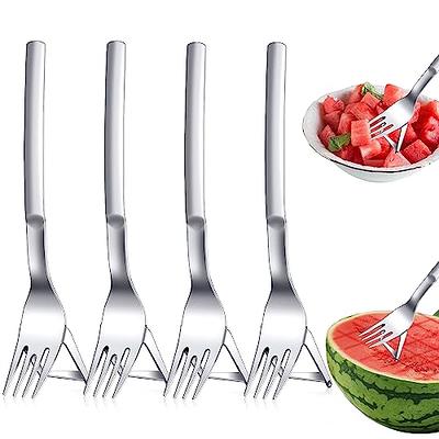 TOPUUTP Stainless Steel Watermelon Cutter Knife with Melon Baller Scoop  Fruit Decoration Carving Knife For DIY Cutting And Scooping Watermelon  Cantaloupe Ice Cream (Slicer Cutter Knife) - Yahoo Shopping