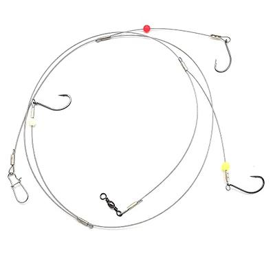  SENYUBBY 1#-8/0# Offset Octopus Hooks Rig, Fishing