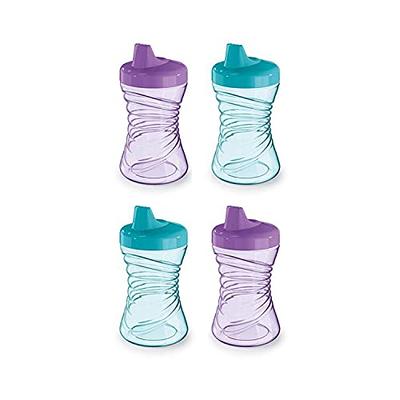 UpwardBaby Silicone Cups 2 PC Set - Transition Baby Open Cup from Bottle + Easy Grip Toddler Cups Spill Proof for 1 Year Old + Montessori Silicone