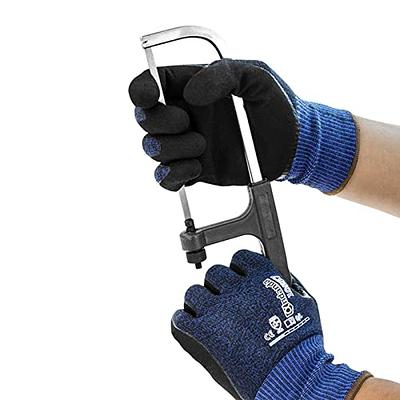 ANDANDA, Cut Resistant Gloves Level C, 3D Comfort Stretch Fit, PU Coated Work  Gloves with Power Grip, Ideal Work Gloves for Men/Women Handle Glass