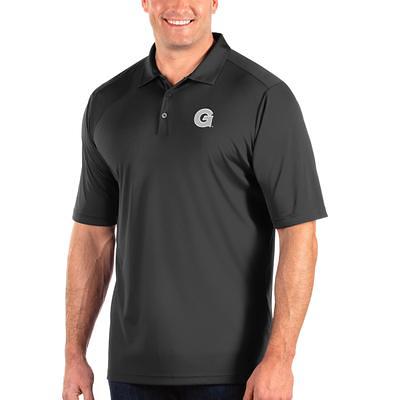 Men's Antigua Black San Francisco Giants Tribute Polo